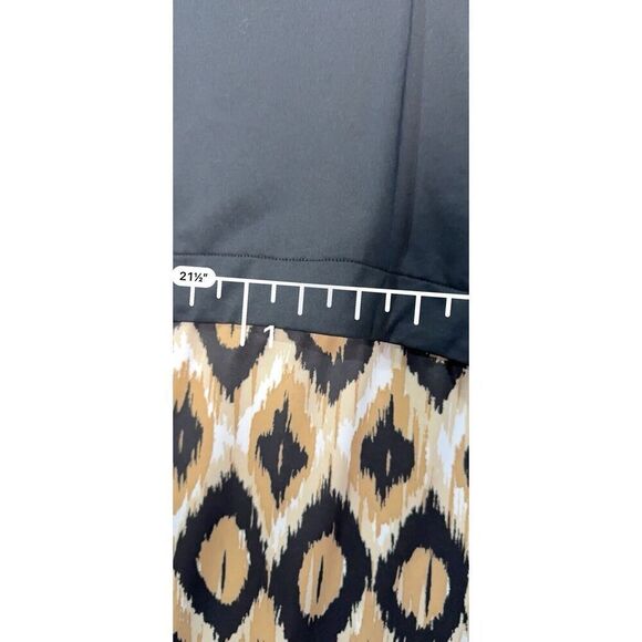 San Soleil Shirt Women XL UPF 50 Black Leopard Cheetah So Cool Zip Pullover - Picture 6 of 7